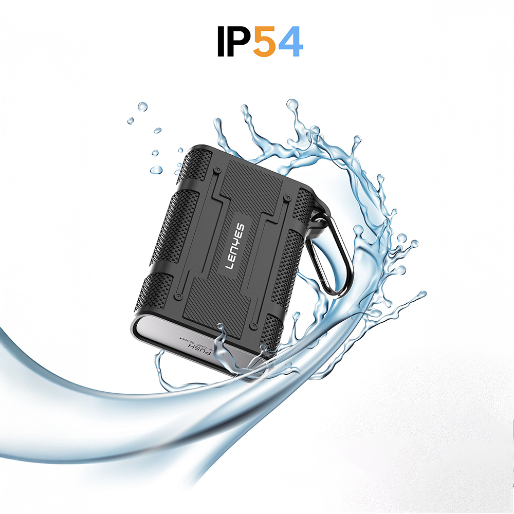 Lenyes LCR04 Type-C Kablolu Su Geçirmez Çoklu Kart Depolama ve Okuyucu Kutusu 10 Gbps - 2