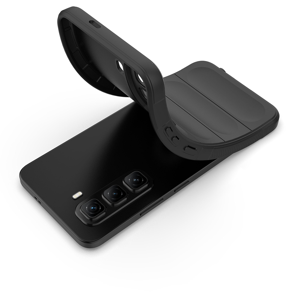 Infinix Hot 50 4G Uyumlu Kılıf Esnek TPU Oyuklu Arka Yüzey Tasarımlı Zore Etnik Silikon Kapak - 8