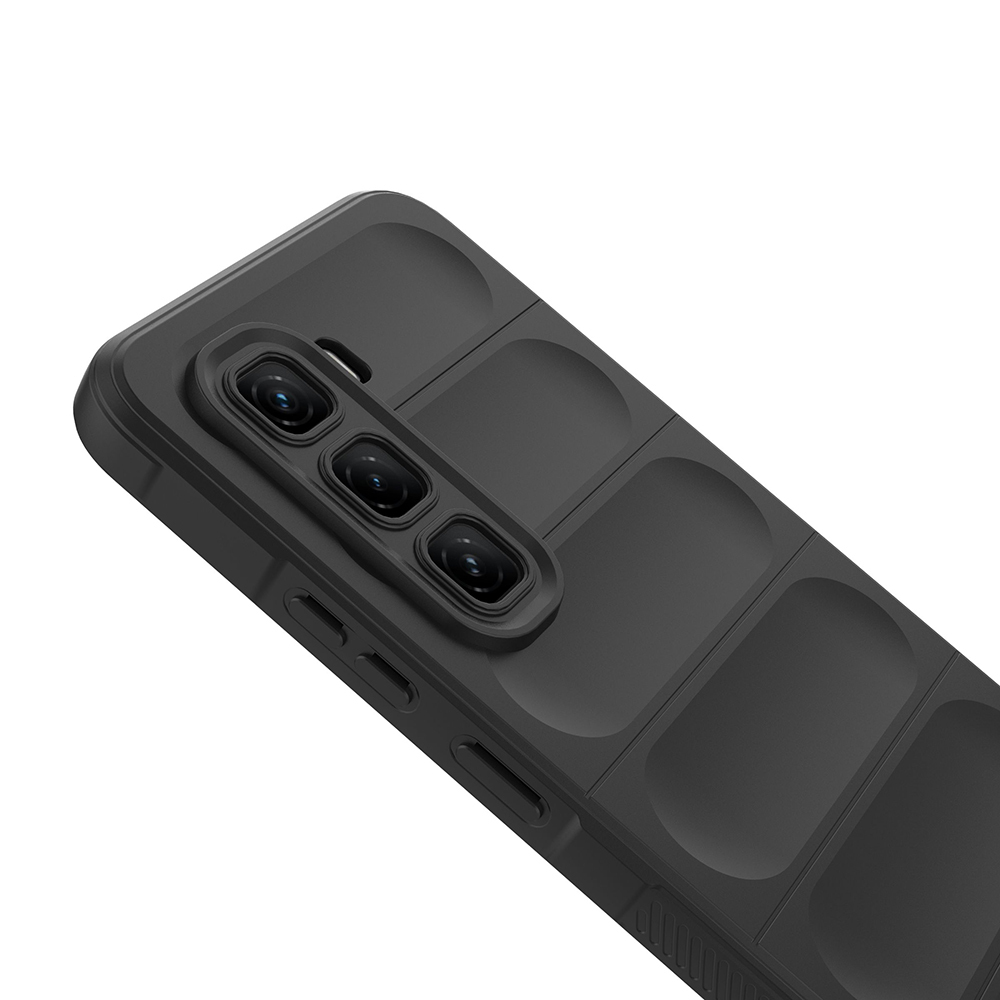 Infinix Hot 50 4G Uyumlu Kılıf Esnek TPU Oyuklu Arka Yüzey Tasarımlı Zore Etnik Silikon Kapak - 19