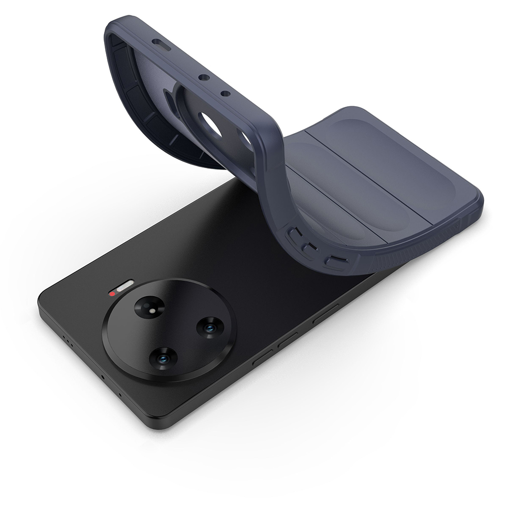 Tecno Spark 30 Pro Uyumlu Kılıf Esnek TPU Oyuklu Arka Yüzey Tasarımlı Zore Etnik Silikon Kapak - 11