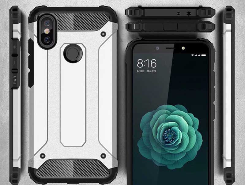 Xiaomi Mi A2 Lite Uyumlu Kılıf Zore Crash Silikon Kapak - 1