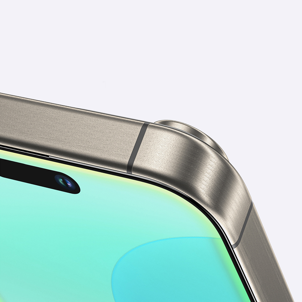 Apple iPhone 16 Pro Uyumlu Amazingthing Radix Mat Parmak İzi Bırakmayan Temperli Cam Ekran Koruyucu - 4