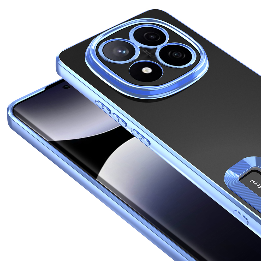 Xiaomi Poco X7 Uyumlu Kılıf Kamera Korumalı Logo Gösteren Zore Omega Kapak - 2