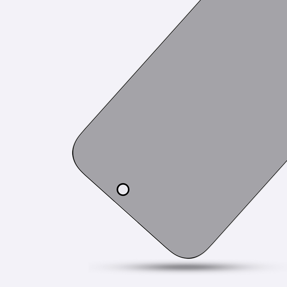 Apple iPhone 16 Uyumlu Amazingthing Radix Privacy Parmak İzi Bırakmayan Temperli Cam Ekran Koruyucu - 6