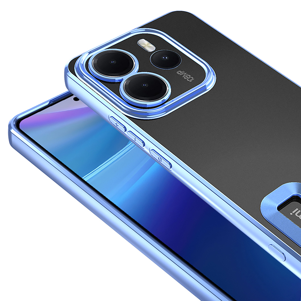 Xiaomi Redmi Note 14 4G Uyumlu Kılıf Kamera Korumalı Logo Gösteren Zore Omega Kapak - 6