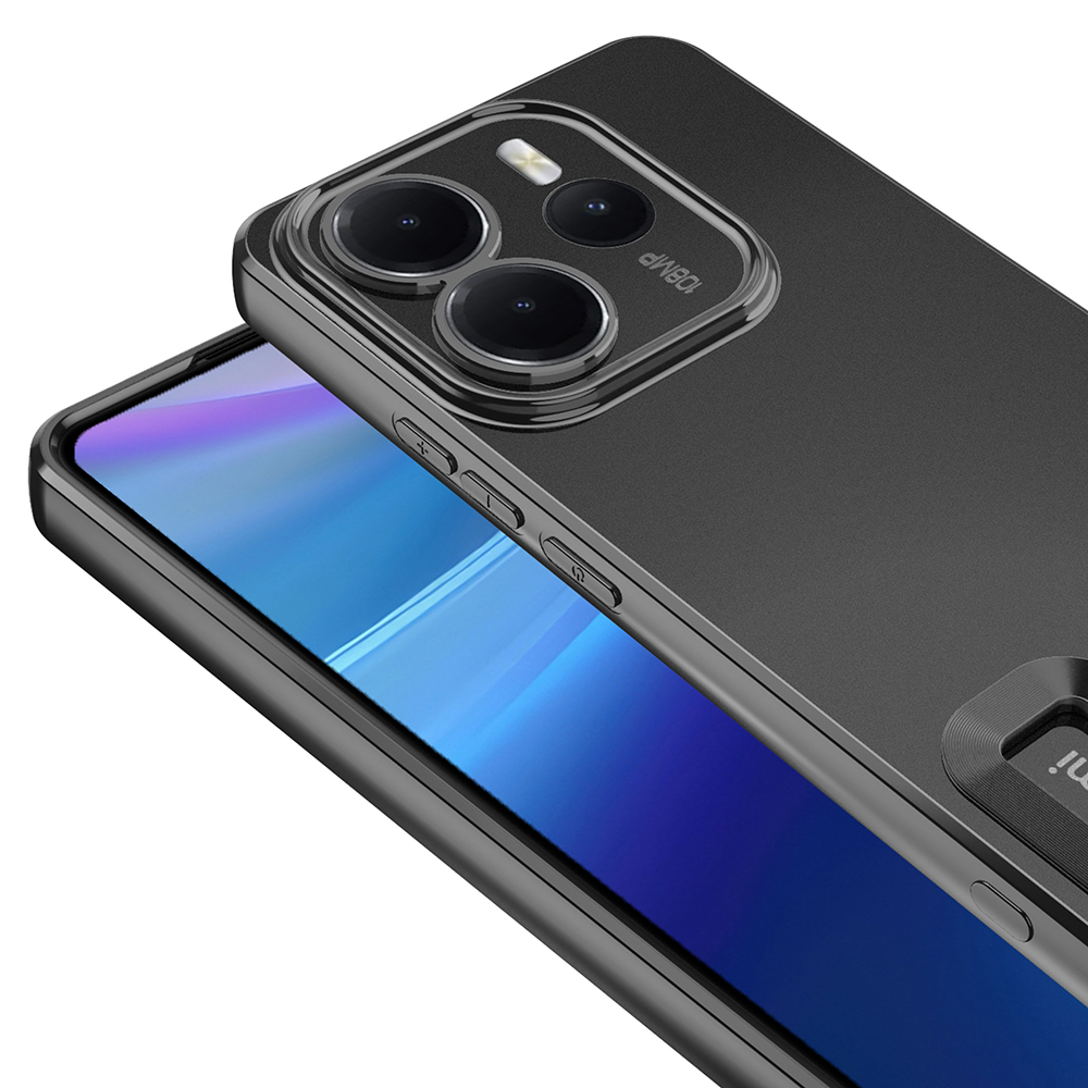 Xiaomi Redmi Note 14 4G Uyumlu Kılıf Kamera Korumalı Logo Gösteren Zore Omega Kapak - 11