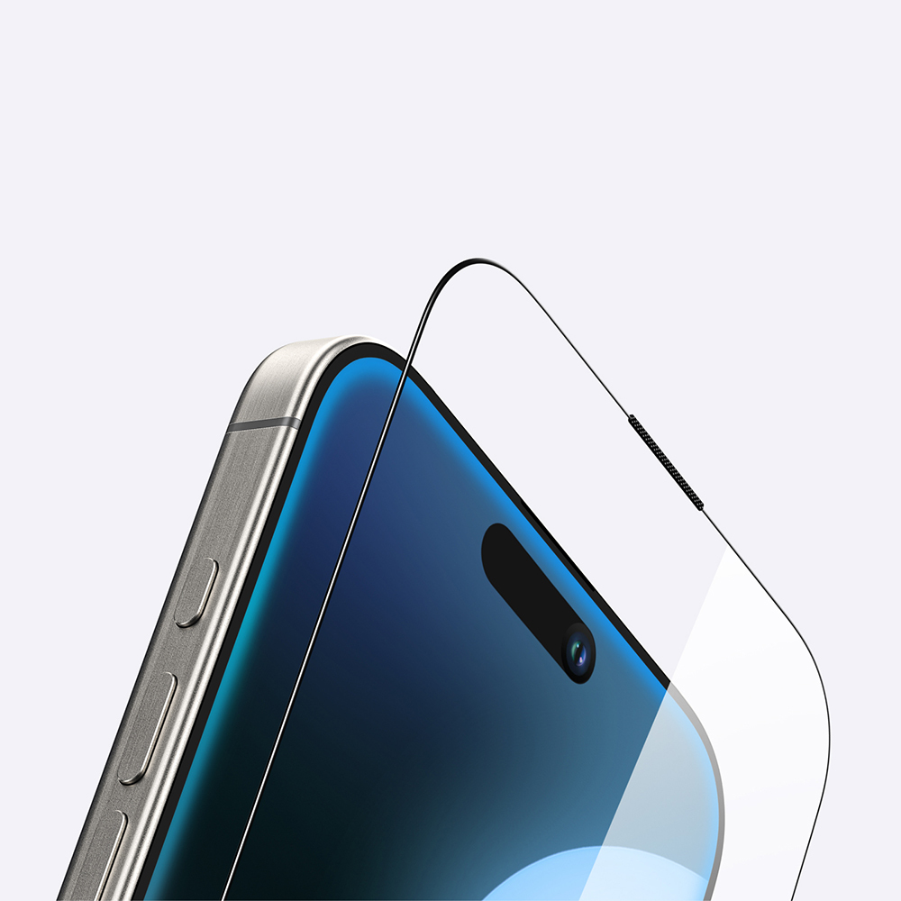 Apple iPhone 16 Plus Uyumlu Amazingthing Titan Parmak İzi Bırakmayan Temperli Cam Ekran Koruyucu - 3