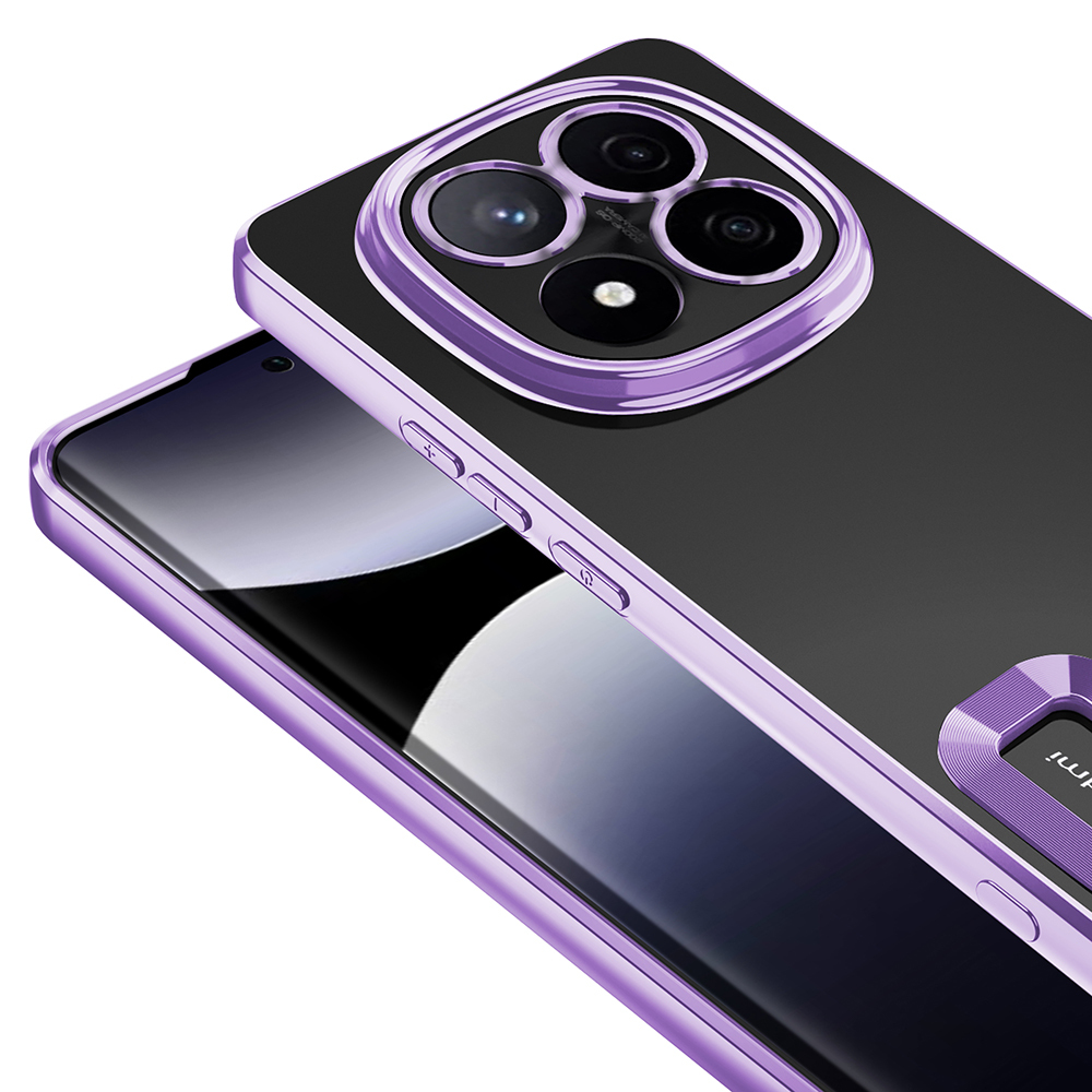 Xiaomi Redmi Note 14 Pro 5G Uyumlu Kılıf Kamera Korumalı Logo Gösteren Zore Omega Kapak - 6