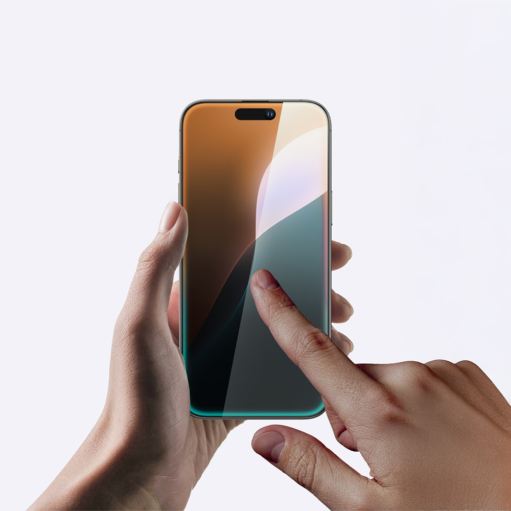 Apple iPhone 16 Uyumlu Amazingthing Titan Max Parmak İzi Bırakmayan Temperli Cam Ekran Koruyucu - 7