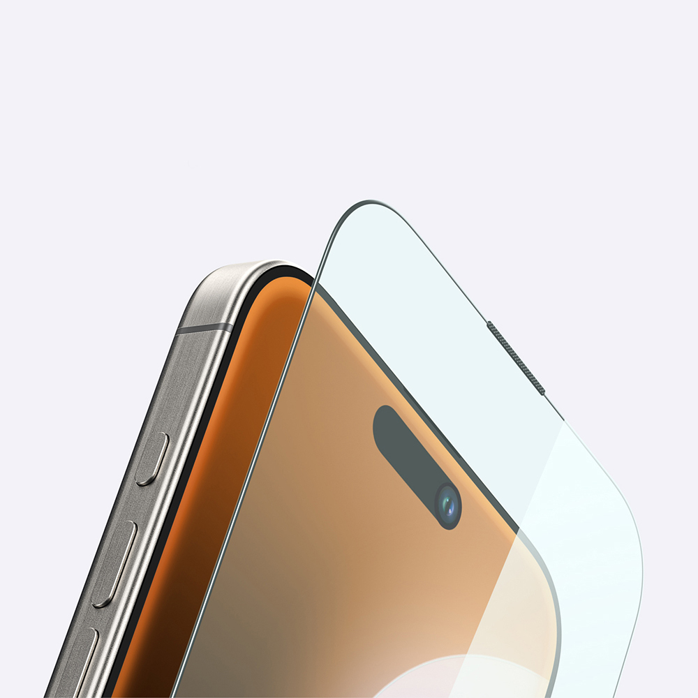 Apple iPhone 16 Uyumlu Amazingthing Titan Max Parmak İzi Bırakmayan Temperli Cam Ekran Koruyucu - 10