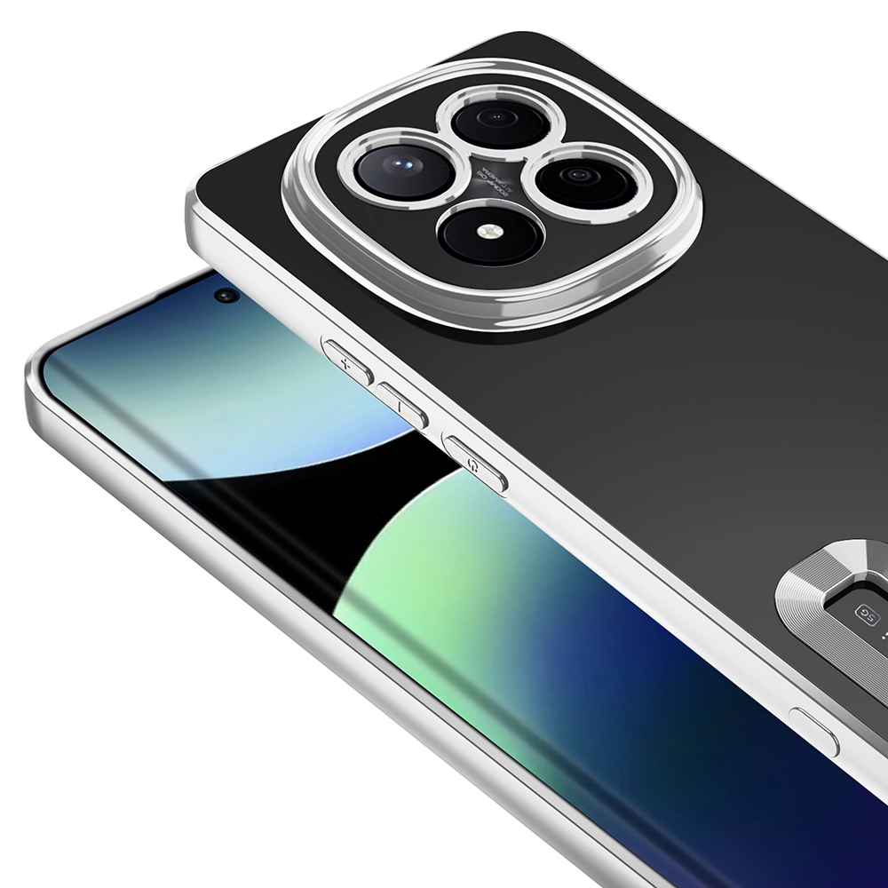 Xiaomi Redmi Note 14 Pro Plus Uyumlu Kılıf Kamera Korumalı Logo Gösteren Zore Omega Kapak - 2