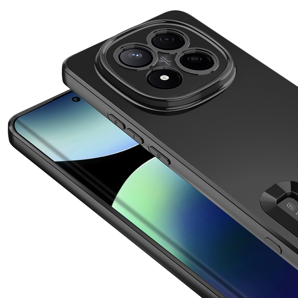 Xiaomi Redmi Note 14 Pro Plus Uyumlu Kılıf Kamera Korumalı Logo Gösteren Zore Omega Kapak - 12