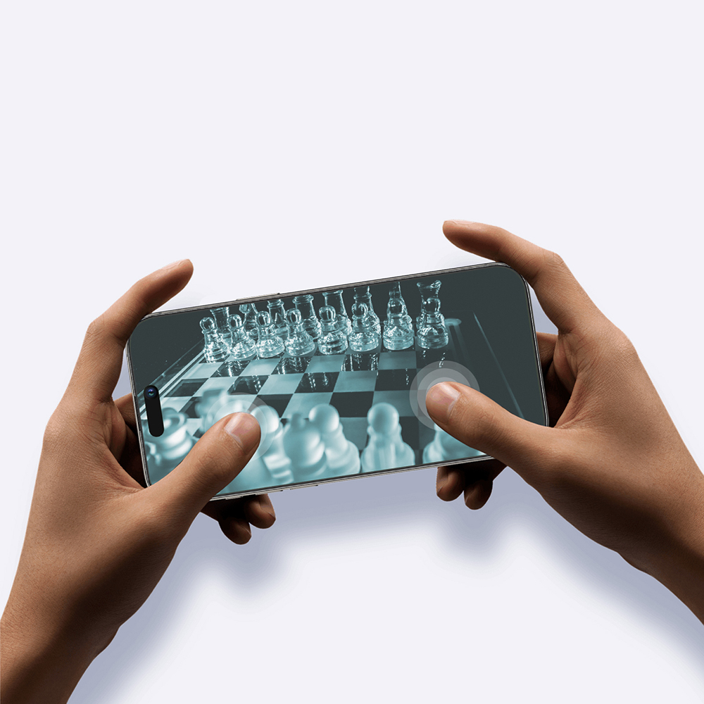 Apple iPhone 16 Plus Uyumlu Amazingthing Radix Mat Parmak İzi Bırakmayan Temperli Cam Ekran Koruyucu - 9