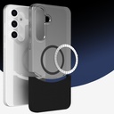 Samsung Galaxy S25 Uyumlu Kılıf M-Safe Şarj Özellikli Mıknatıslı Zore Duble Kapak - 2