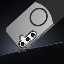 Samsung Galaxy S25 Uyumlu Kılıf M-Safe Şarj Özellikli Mıknatıslı Zore Duble Kapak - 3