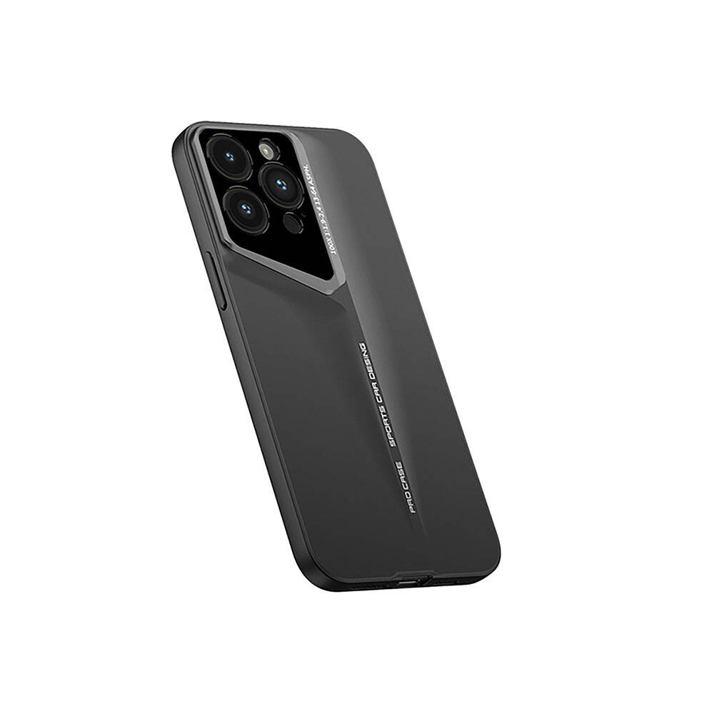 Apple iPhone 14 Pro Max Uyumlu Kılıf Ultra İnce Kameralı Korumalı Sert Rubber Procase Kapak - 5