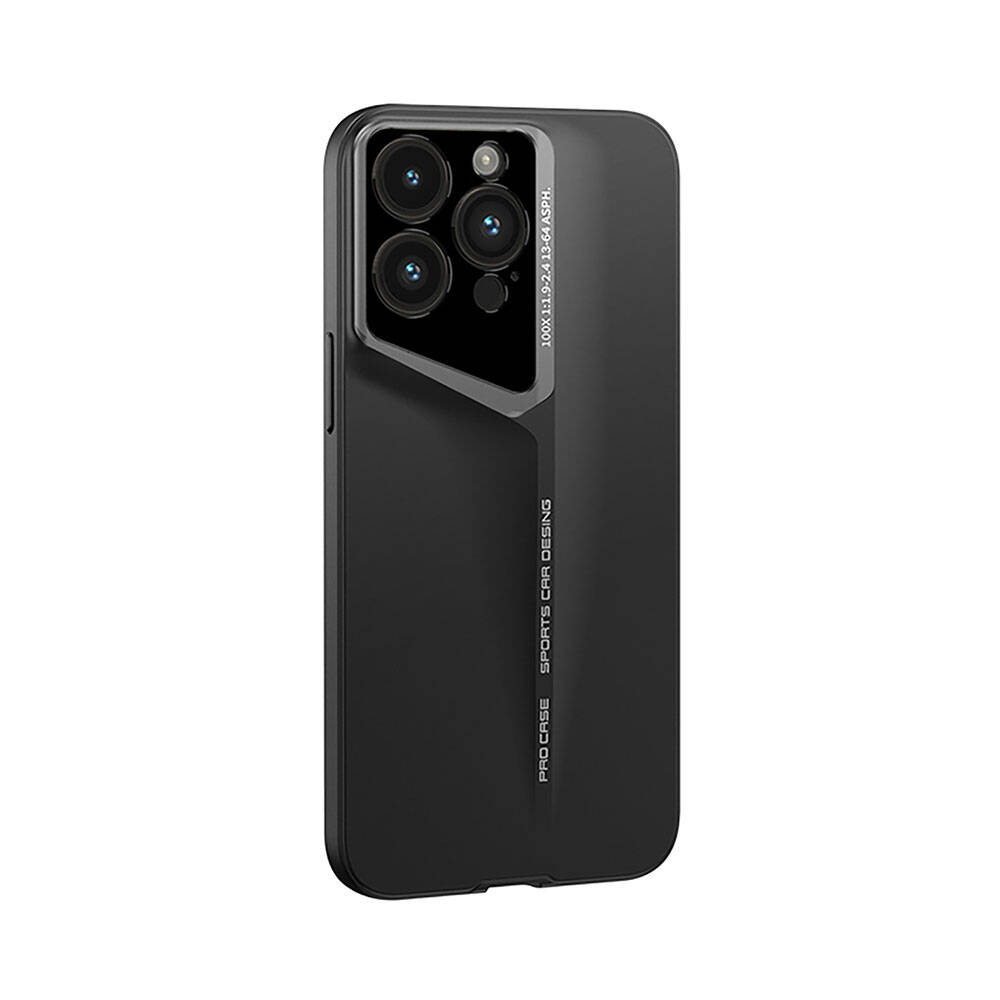 Apple iPhone 14 Pro Max Uyumlu Kılıf Ultra İnce Kameralı Korumalı Sert Rubber Procase Kapak - 7