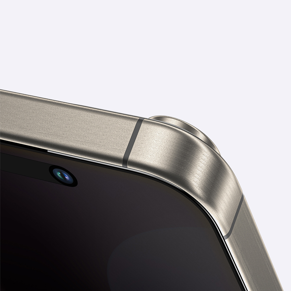 Apple iPhone 16 Pro Max Uyumlu Amazingthing Radix Privacy Parmak İzi Bırakmayan Temperli Cam Ekran Koruyucu - 5