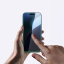 Apple iPhone 16 Uyumlu Amazingthing Titan Parmak İzi Bırakmayan Temperli Cam Ekran Koruyucu - 9