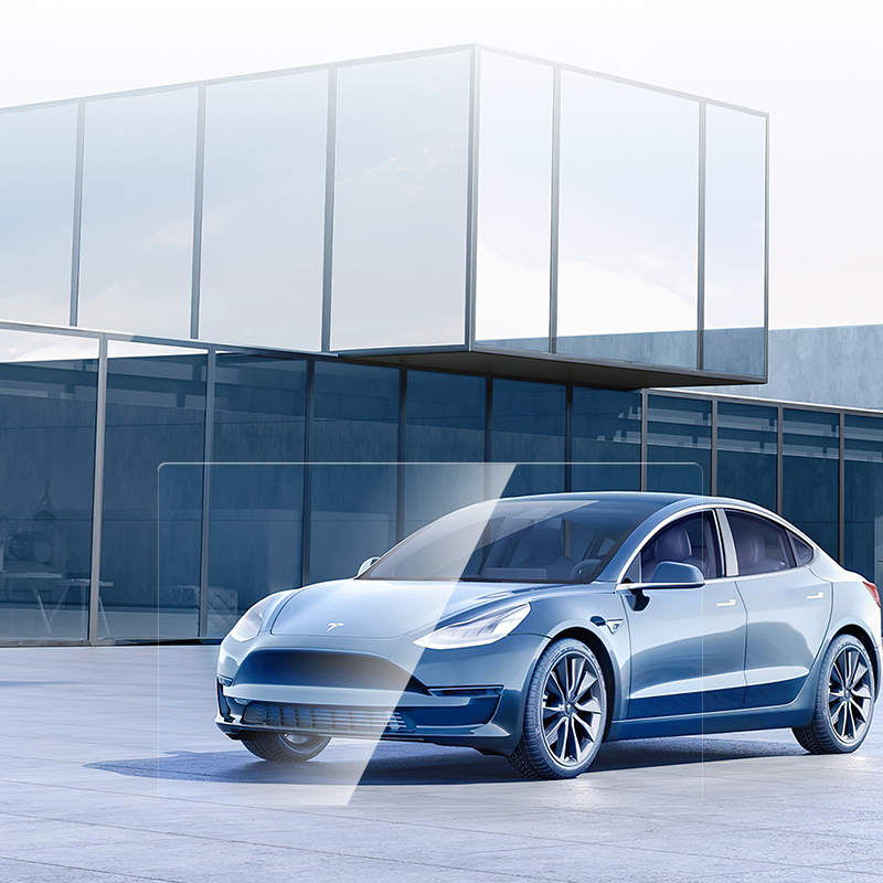 Tesla Model Y CaseWorld Araç Multimedya Uygulama Aparatlı Ekran Koruyucu - 1