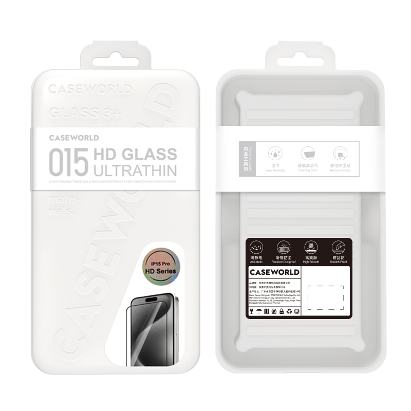 Apple iPhone 15 Pro Max Uyumlu CaseWorld Ultra-Thin Serisi 0.15mm HD Cam Ekran Koruyucu - 4