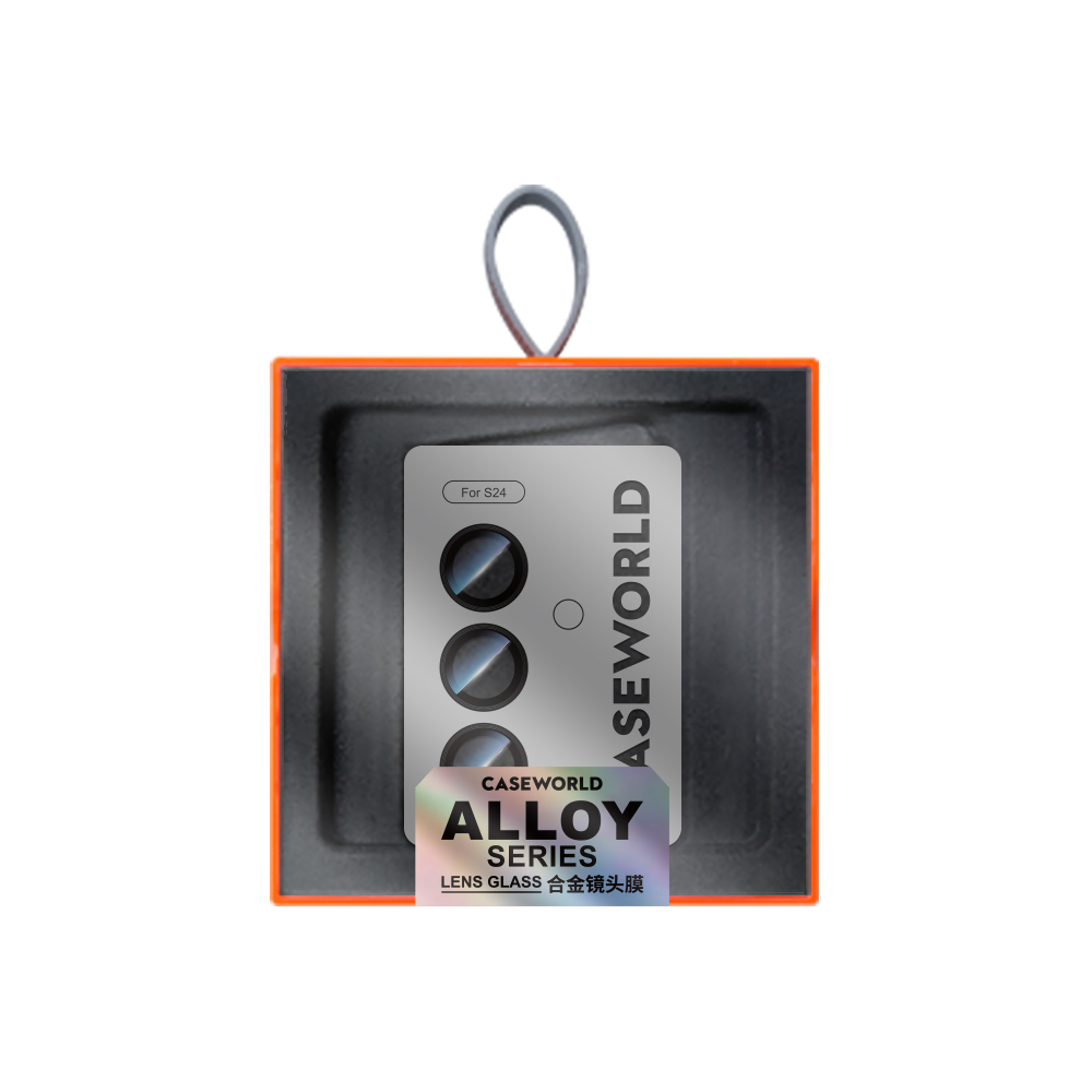 Samsung Galaxy S24 Uyumlu CaseWorld Alloy Serisi Oleofobik Anti Reflective Kamera Lens Koruyucu - 4