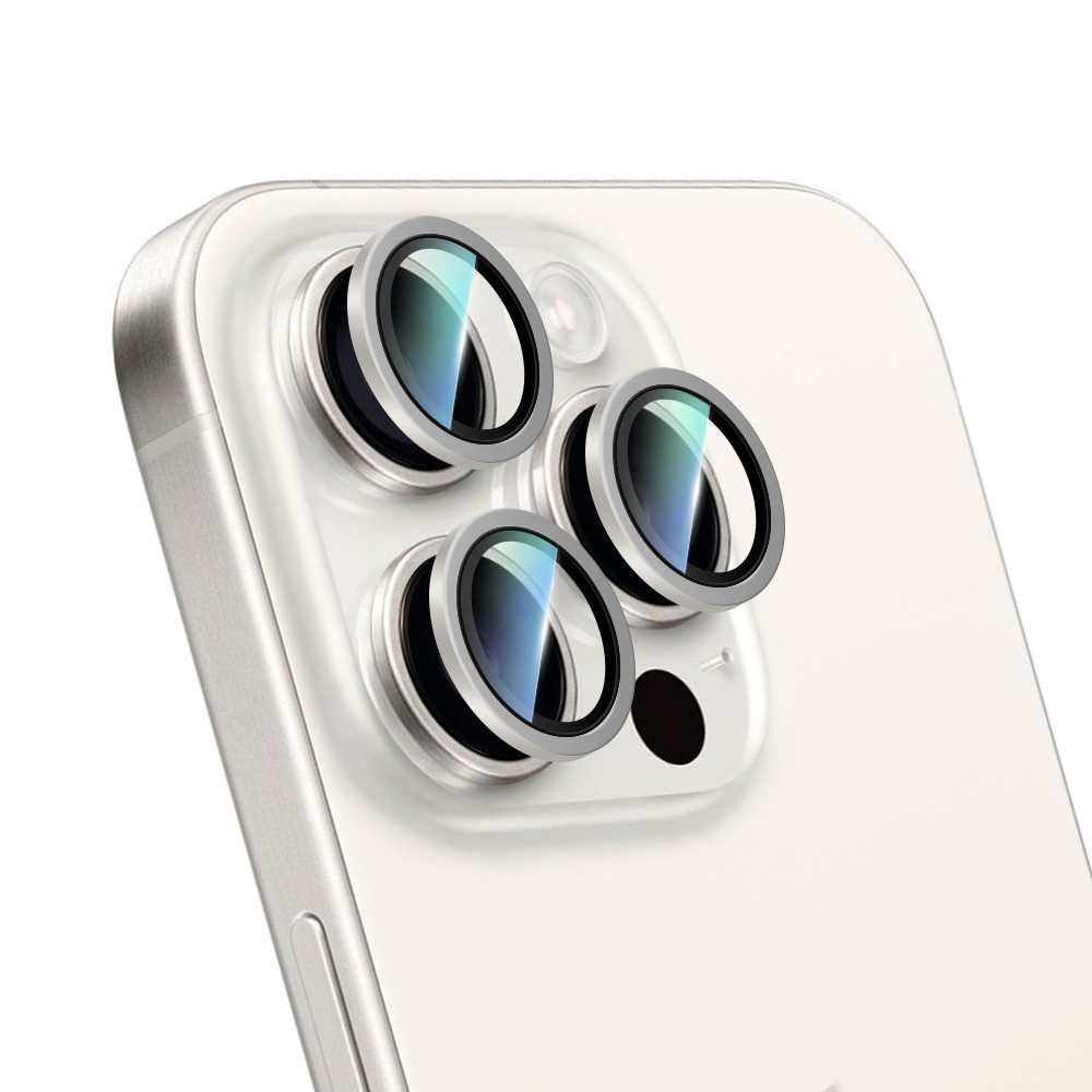 Apple iPhone 14 Pro Max Uyumlu CaseWorld Alloy Serisi Oleofobik Anti Reflective Kamera Lens Koruyucu - 2