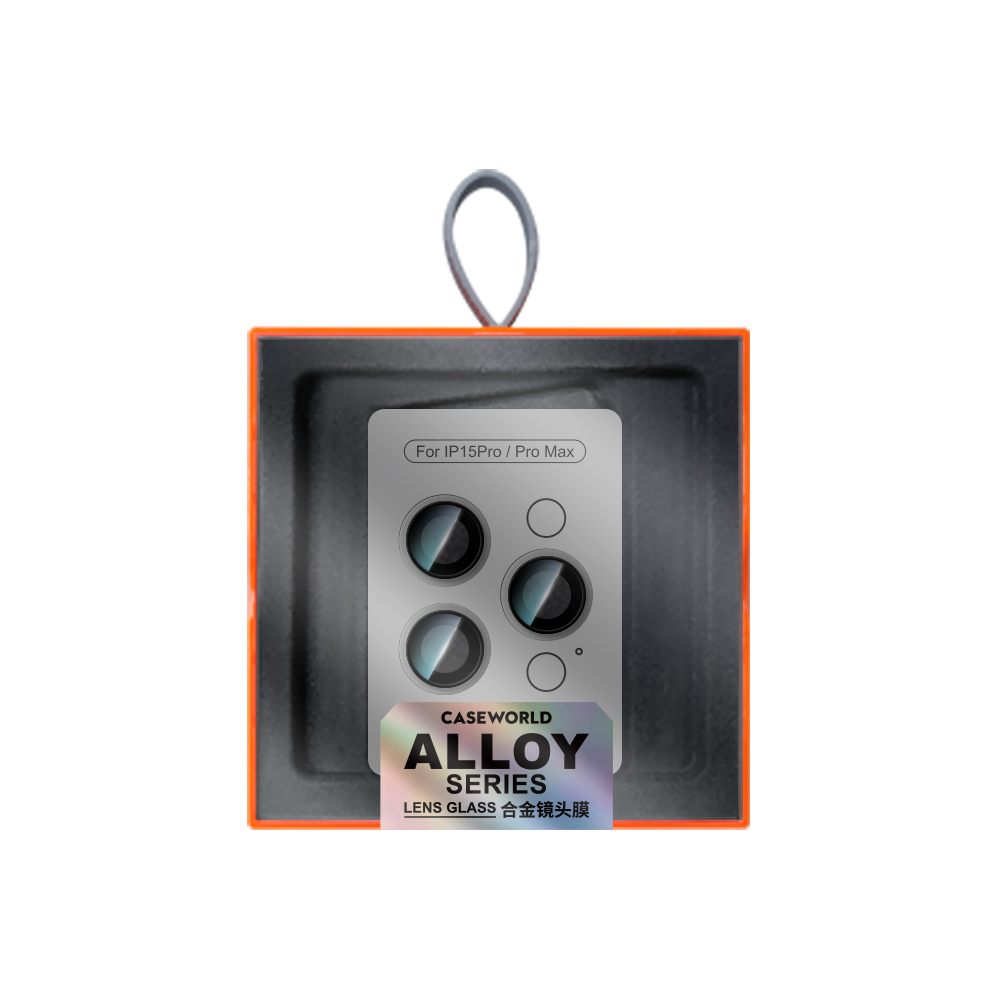 Apple iPhone 14 Pro Max Uyumlu CaseWorld Alloy Serisi Oleofobik Anti Reflective Kamera Lens Koruyucu - 4