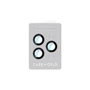 Apple iPhone 14 Pro Uyumlu CaseWorld Alloy Serisi Oleofobik Anti Reflective Kamera Lens Koruyucu - 3