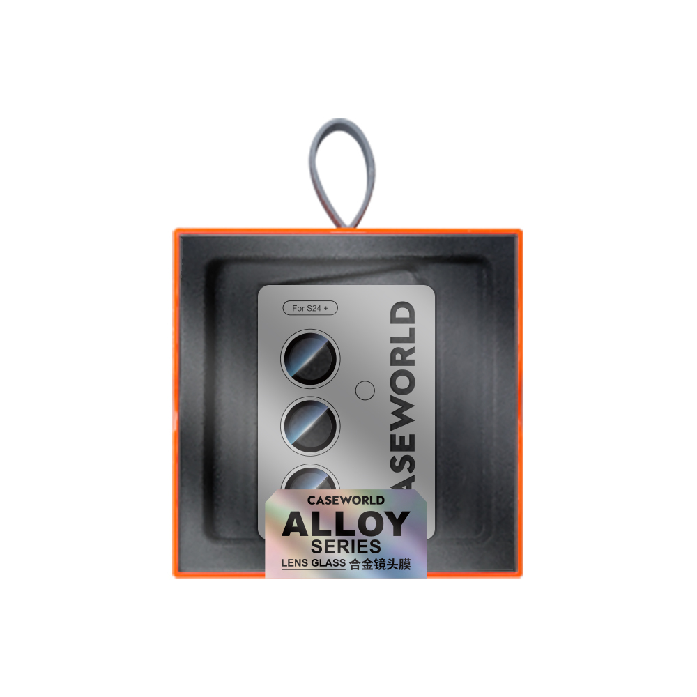 Samsung Galaxy S24 Plus Uyumlu CaseWorld Alloy Serisi Oleofobik Anti Reflective Kamera Lens Koruyucu - 4