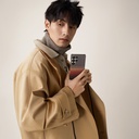 Samsung Galaxy S25 Ultra Uyumlu Kılıf M-safe Şarj Özellikli Aramid Fiber Pitaka Tactile Woven Sunset-Moonrise Serisi Kapak - 23