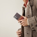 Samsung Galaxy S25 Ultra Uyumlu Kılıf M-safe Şarj Özellikli Aramid Fiber Pitaka Tactile Woven Sunset-Moonrise Serisi Kapak - 24