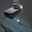 Lenyes PX0001D Akıllı Saat Kablosuz Şarj Özellikli Taşınabilir Type-C Kablolu Powerbank 2000mAh 2W - 3