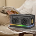 Lenyes S839 RGB Işıklı Taşınabilir TWS Bluetooth Hoparlör v5.2 - 7