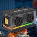 Lenyes S839 RGB Işıklı Taşınabilir TWS Bluetooth Hoparlör v5.2 - 9