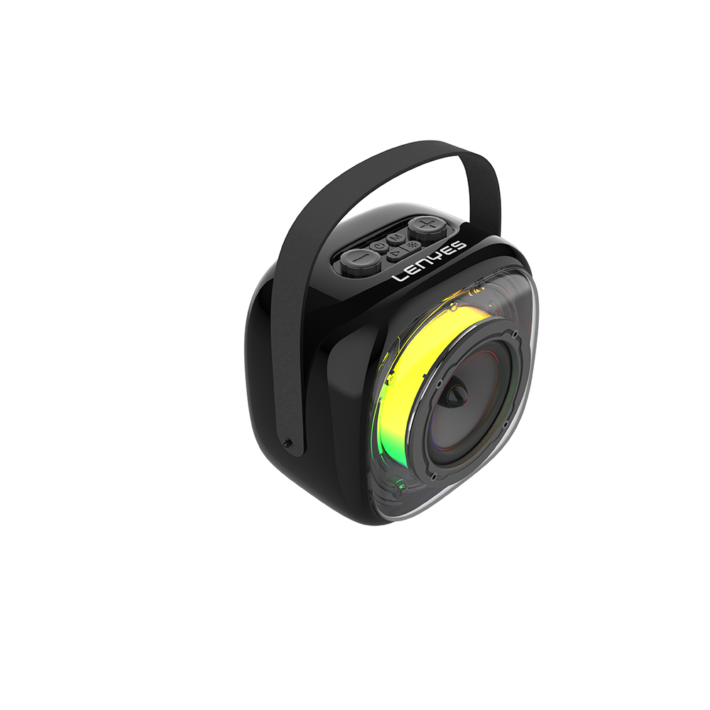 Lenyes S226 RGB Işıklı Askılı Mikrofonlu Bluetooth Speaker Hoparlör v5.3 - 4