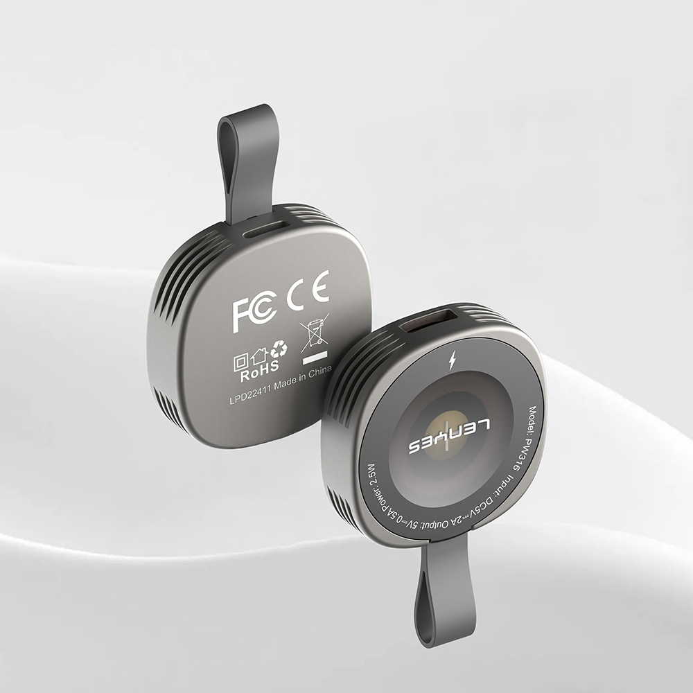 Lenyes PW316 Akıllı Saat Mini Wireless Magnetik Şarj Aleti 2.5W - 2