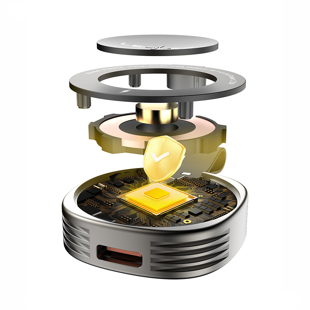 Lenyes PW316 Akıllı Saat Mini Wireless Magnetik Şarj Aleti 2.5W - 5