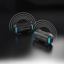 Lenyes S233 Ritme Duyarlı RGB Işıklı Taşınabilir Su Geçirmez TWS Bluetooth Hoparlör - 8