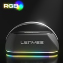 Lenyes S869 RGB Işıklı Çift Mikrofonlu Taşınabilir Bluetooth Hoparlör v5.3 - 3