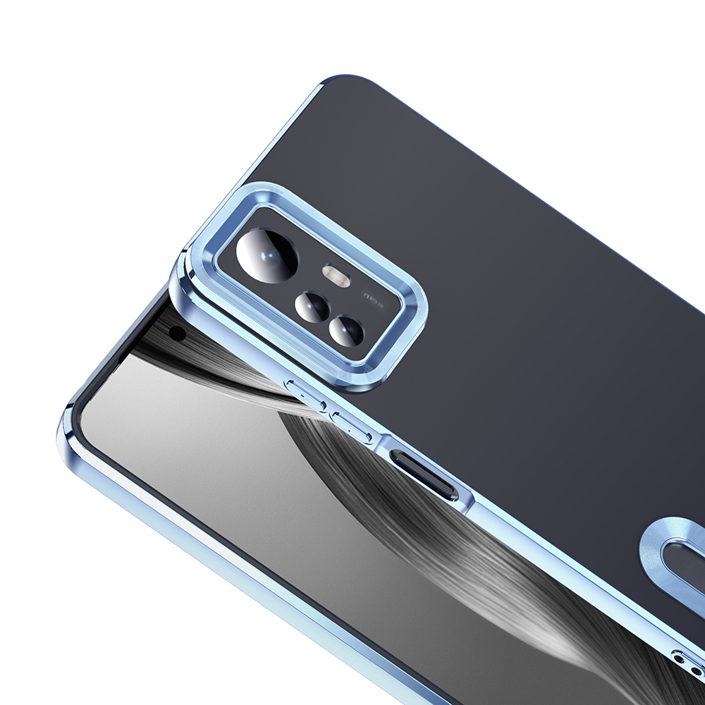 Xiaomi Redmi Note 12S Uyumlu Kılıf Kamera Korumalı Logo Gösteren Zore Omega Kapak - 3