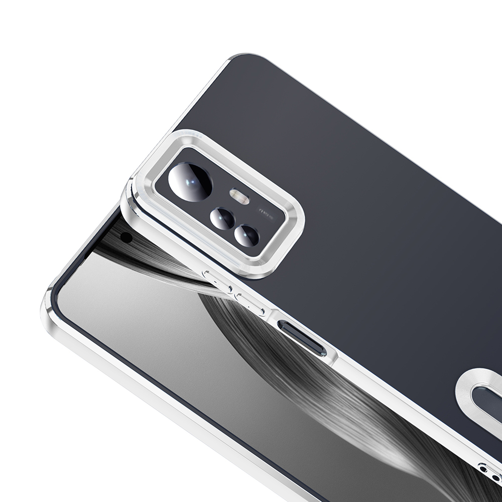 Xiaomi Redmi Note 12S Uyumlu Kılıf Kamera Korumalı Logo Gösteren Zore Omega Kapak - 4