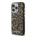 Apple iPhone 15 Pro Max Uyumlu Kılıf Karl Lagerfeld Orjinal Lisanslı IML Leopar Baskılı Kapak - 1