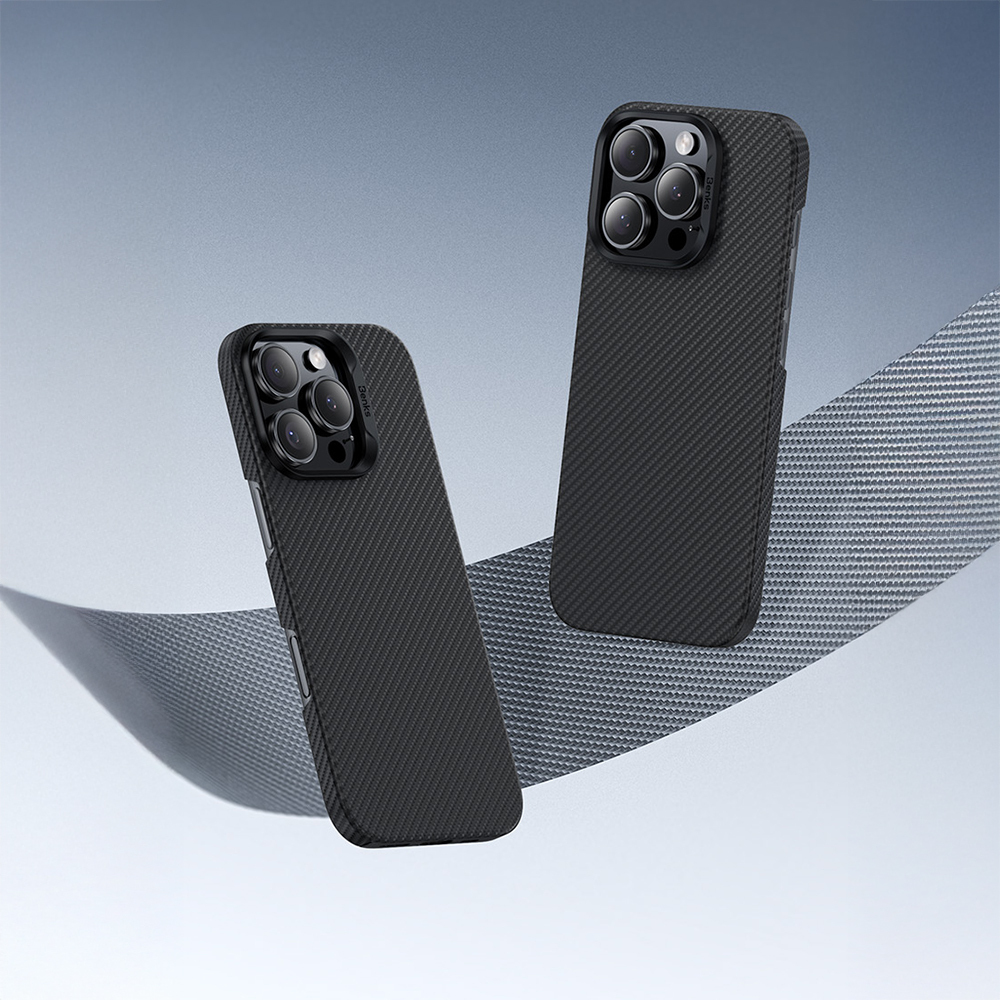 Apple iPhone 16 Pro Max Uyumlu Kılıf Benks M-safe Şarj Özellikli Metal Kamera Çerçeveli Magnetik ArmorAir 600D Kevlar Fiber Kapak - 4