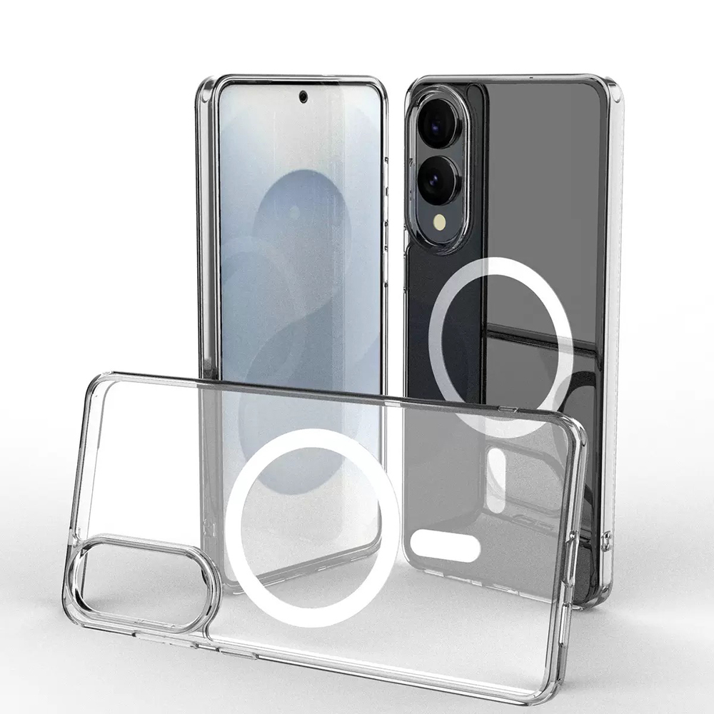 Samsung Galaxy S25 Edge Uyumlu Kılıf Kamera Korumalı M-safe Sert PC Zore Porto Kapak - 3