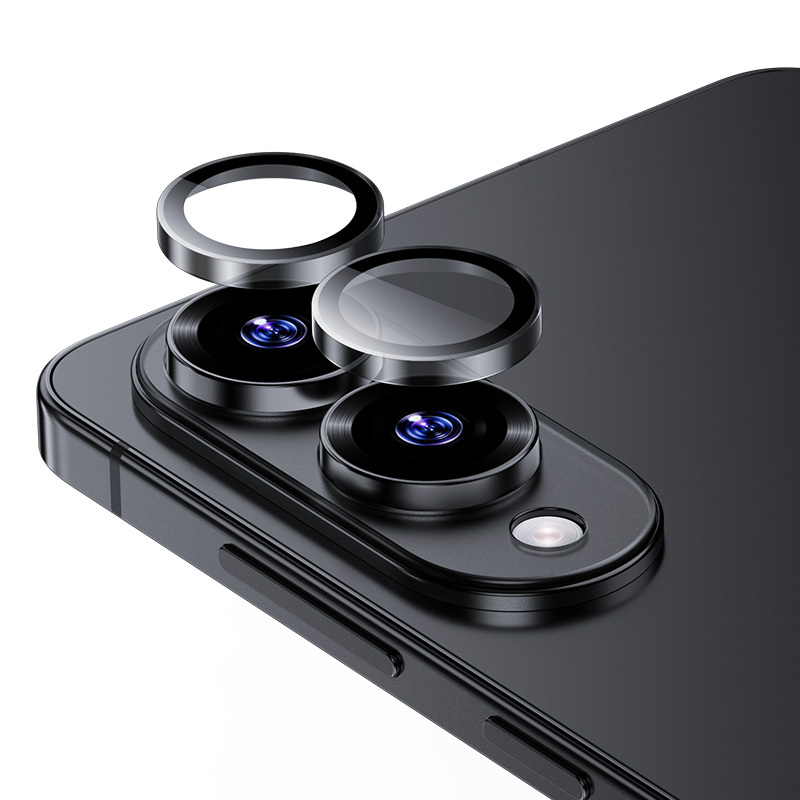 Samsung Galaxy S25 Edge Uyumlu Benks Glass Warrior Kolay Uygulama Aparatlı Kamera Lens Koruyucu - 2