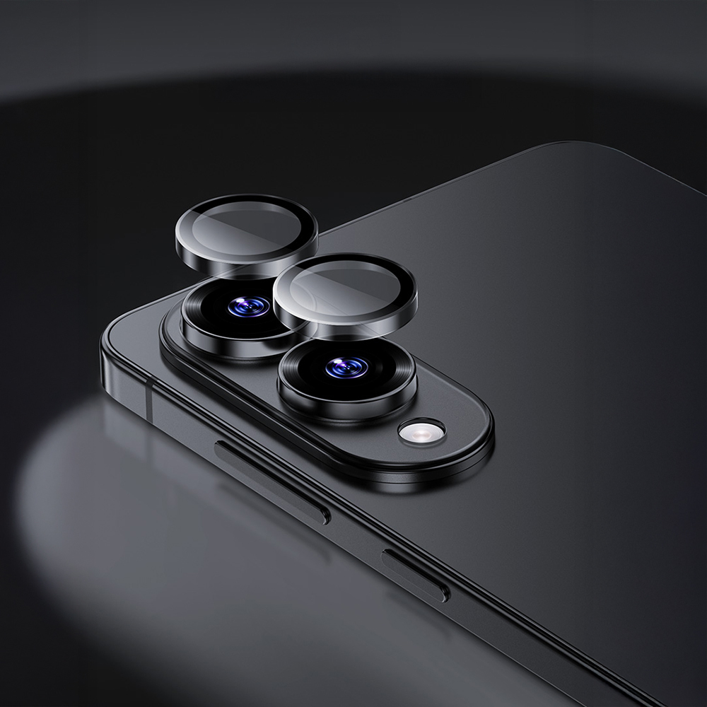 Samsung Galaxy S25 Edge Uyumlu Benks Glass Warrior Kolay Uygulama Aparatlı Kamera Lens Koruyucu - 6