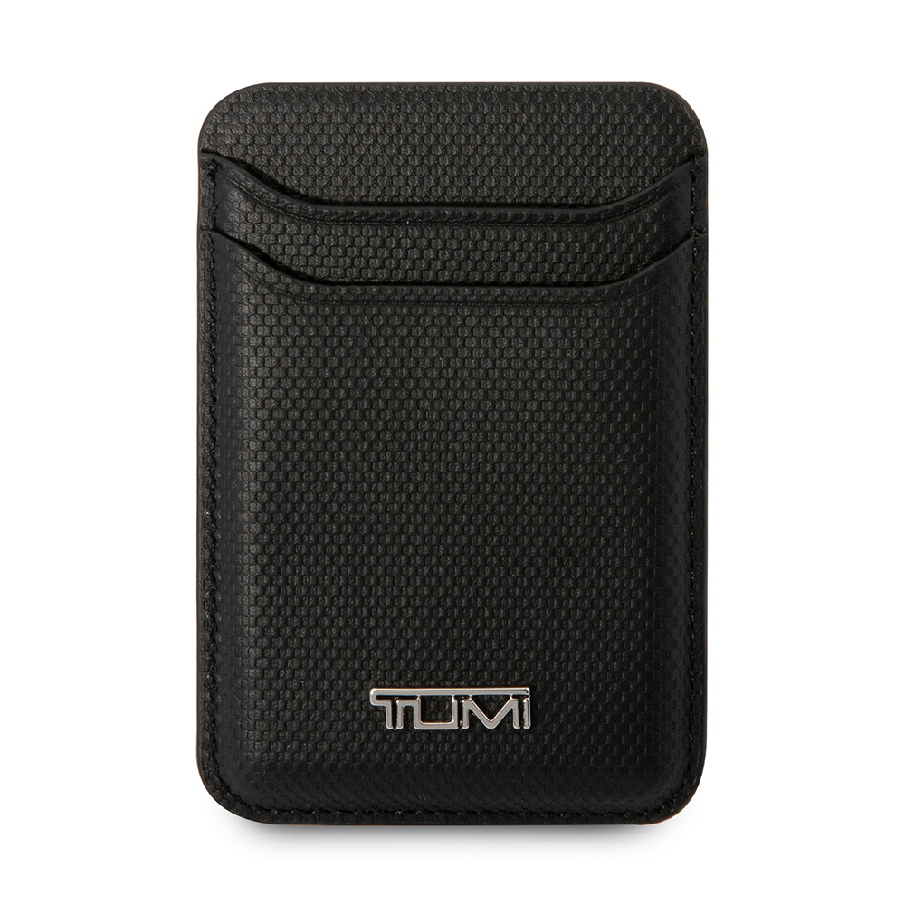 Tumi Orjinal Lisanslı 2 Hazneli Metal Logolu Deri Magnetik Kartlık - 1