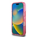 Apple iPhone 16 Pro Max Uyumlu Kılıf Guess Orjinal Lisanslı Transparan Sıvılı Simli Altın Çizgili Kapak - 11