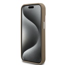 Apple iPhone 14 Uyumlu Kılıf Guess Orjinal Lisanslı M-safe Şarj Özellikli Grained Triangle Kapak - 10